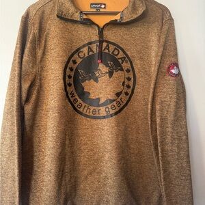 Canada Weather Gear Brown Sweatshirt